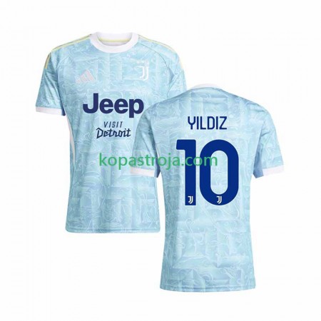 Billiga Fotbollströjor Juventus Kenan Yildiz 10 Borta tröja 2025/26 Kortärmad